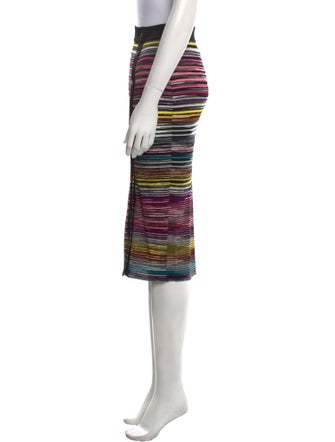 Missoni Striped Knee-Length Skirt