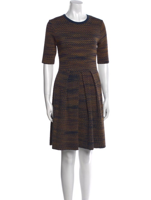 M Missoni Printed Knee-Length Dress