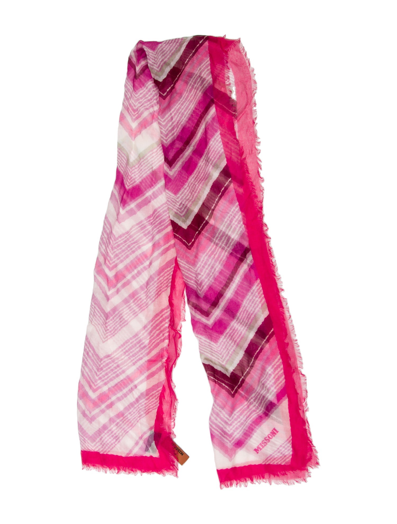Missoni Silk Striped Scarf