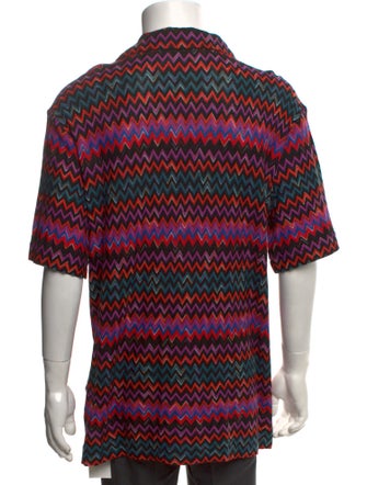 Missoni Striped Short Sleeve Shirt