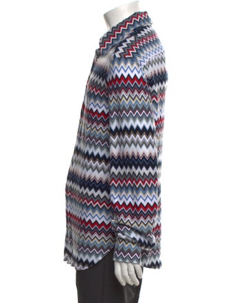 Missoni Striped V-Neck Polo Shirt