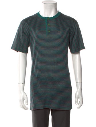 Missoni Striped Crew Neck Henley