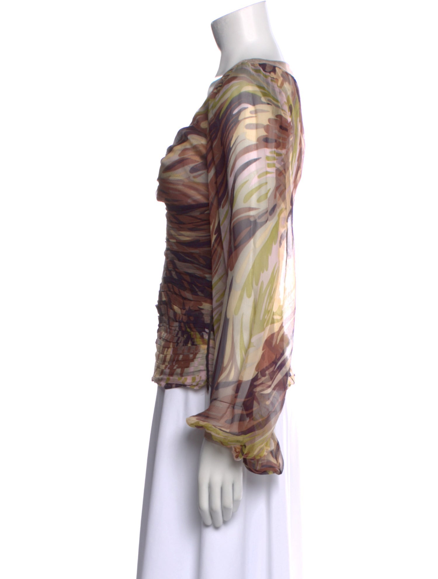 Missoni Silk Printed Blouse w/ Tags
