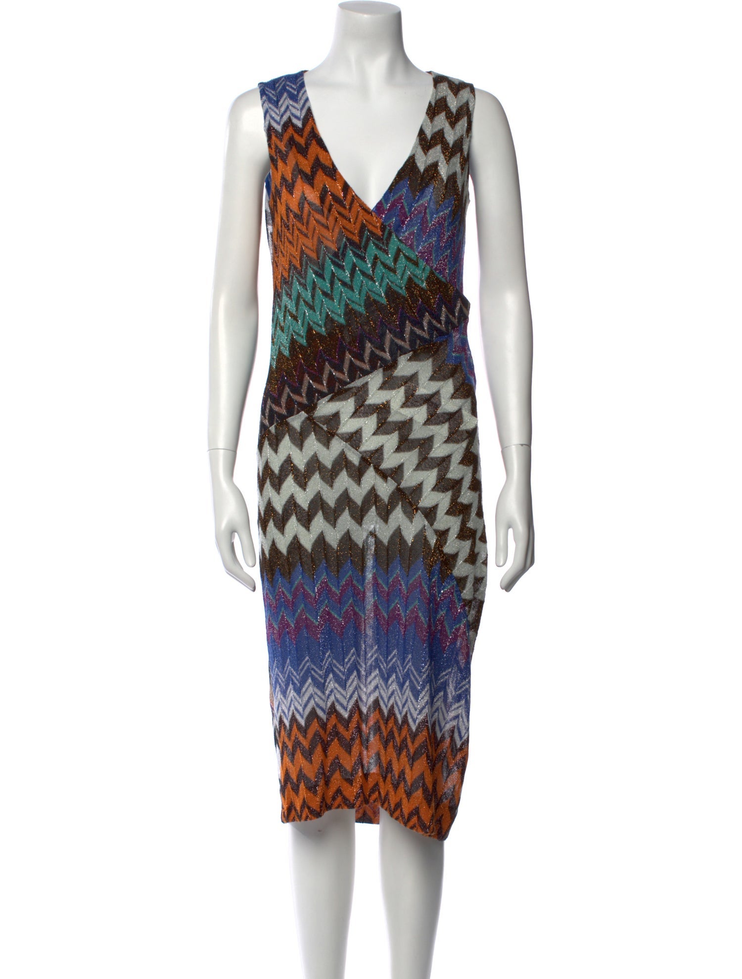 Missoni Printed Midi Length Dress