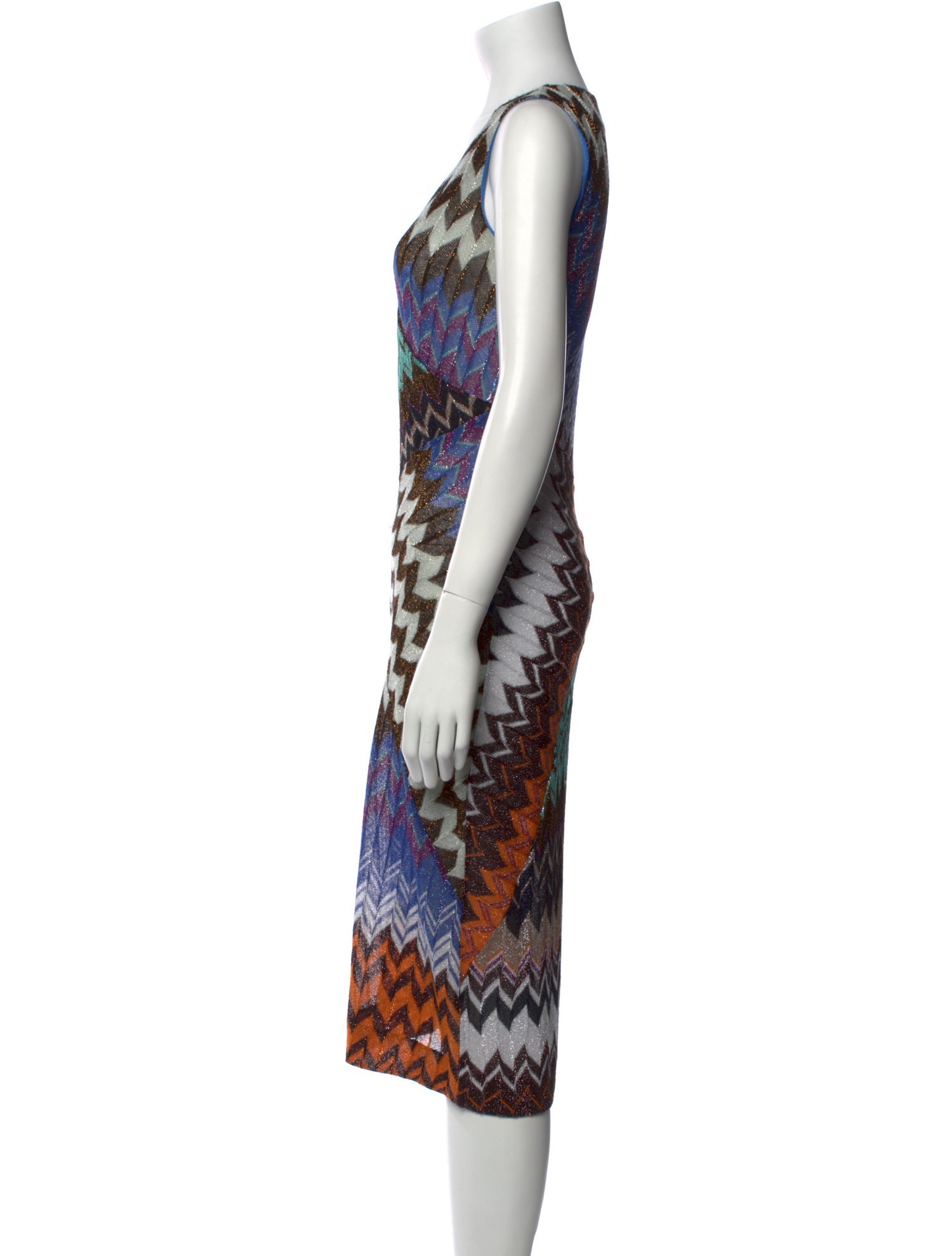 Missoni Printed Midi Length Dress
