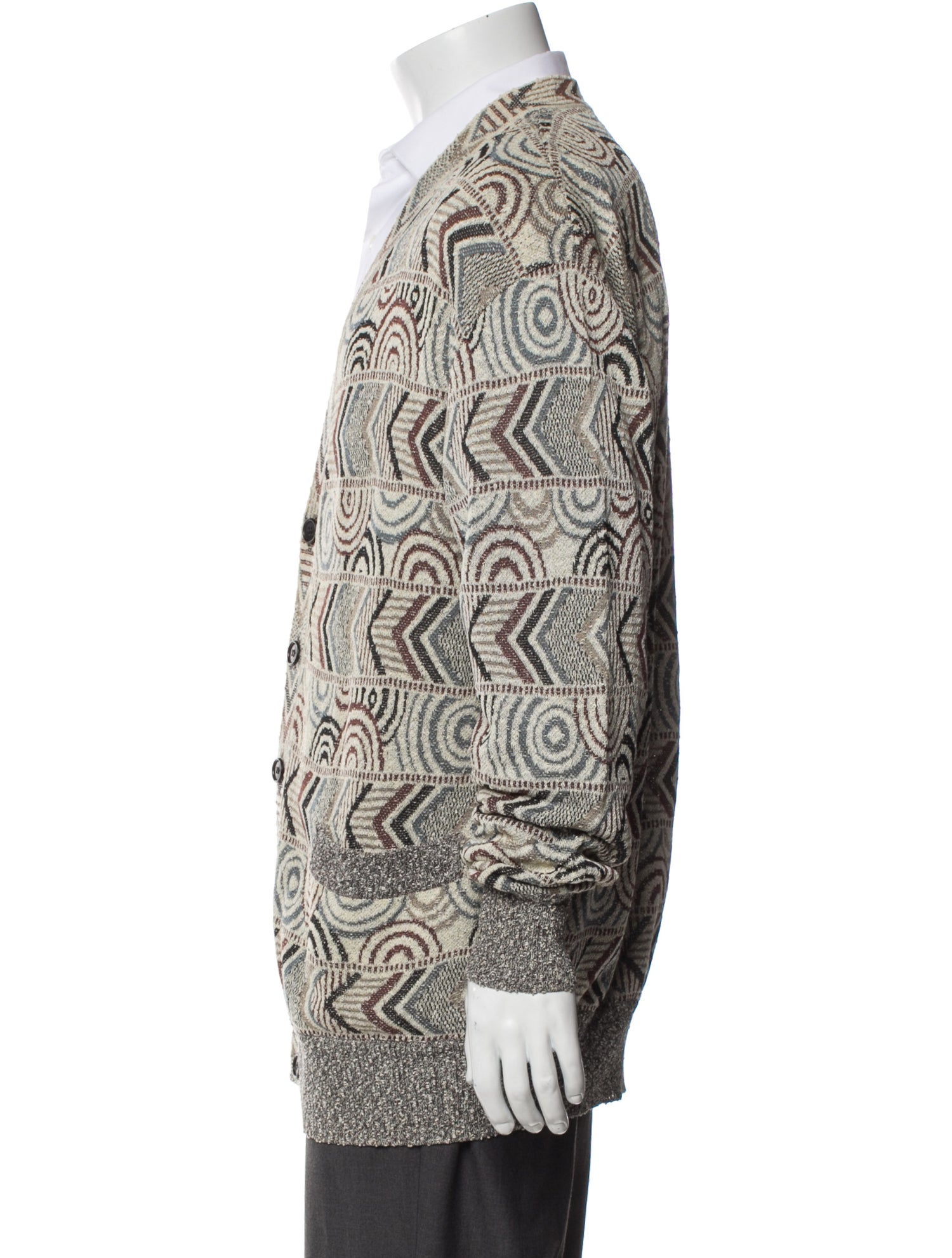 Missoni Printed V-Neck Cardigan