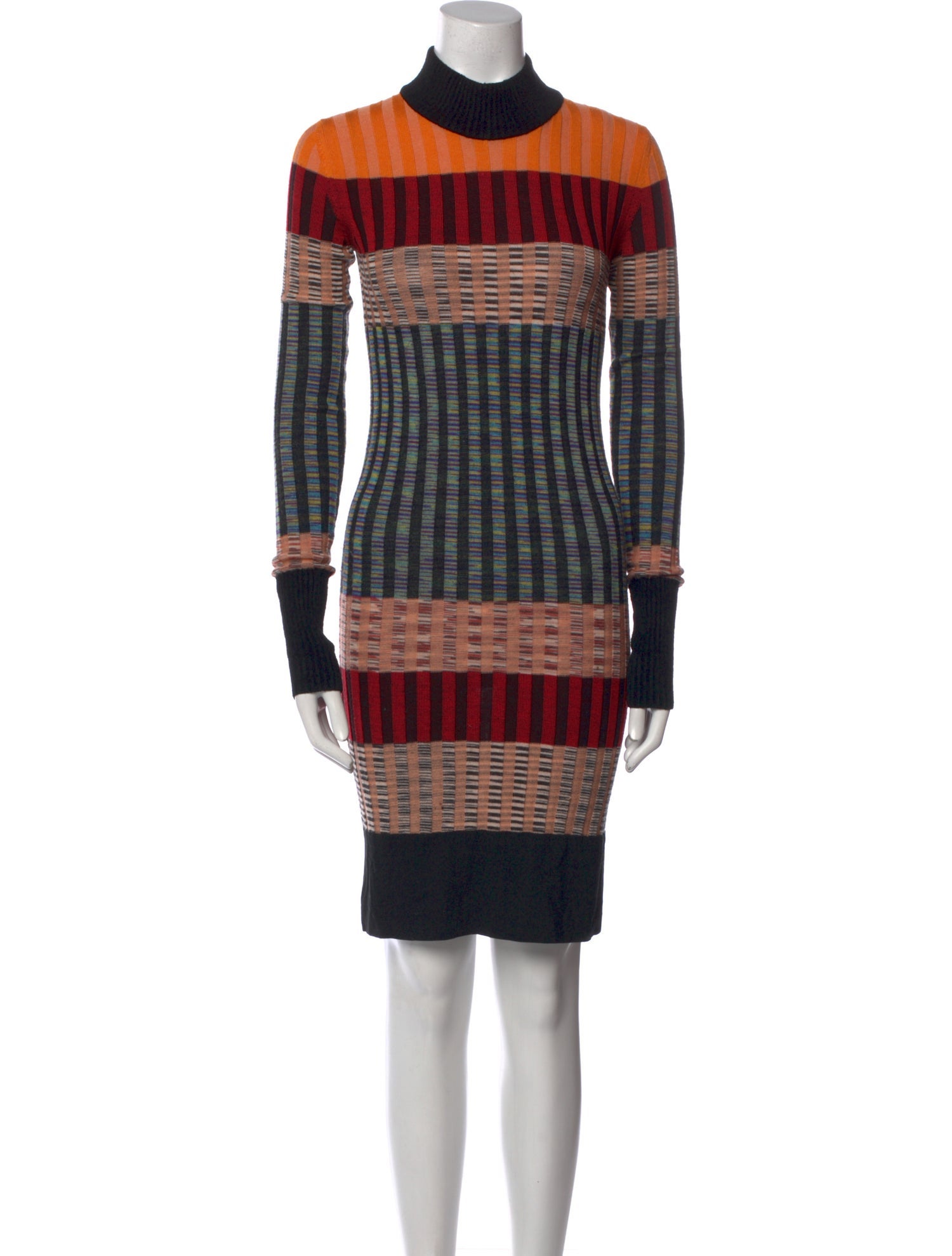 Missoni Striped Knee-Length Dress