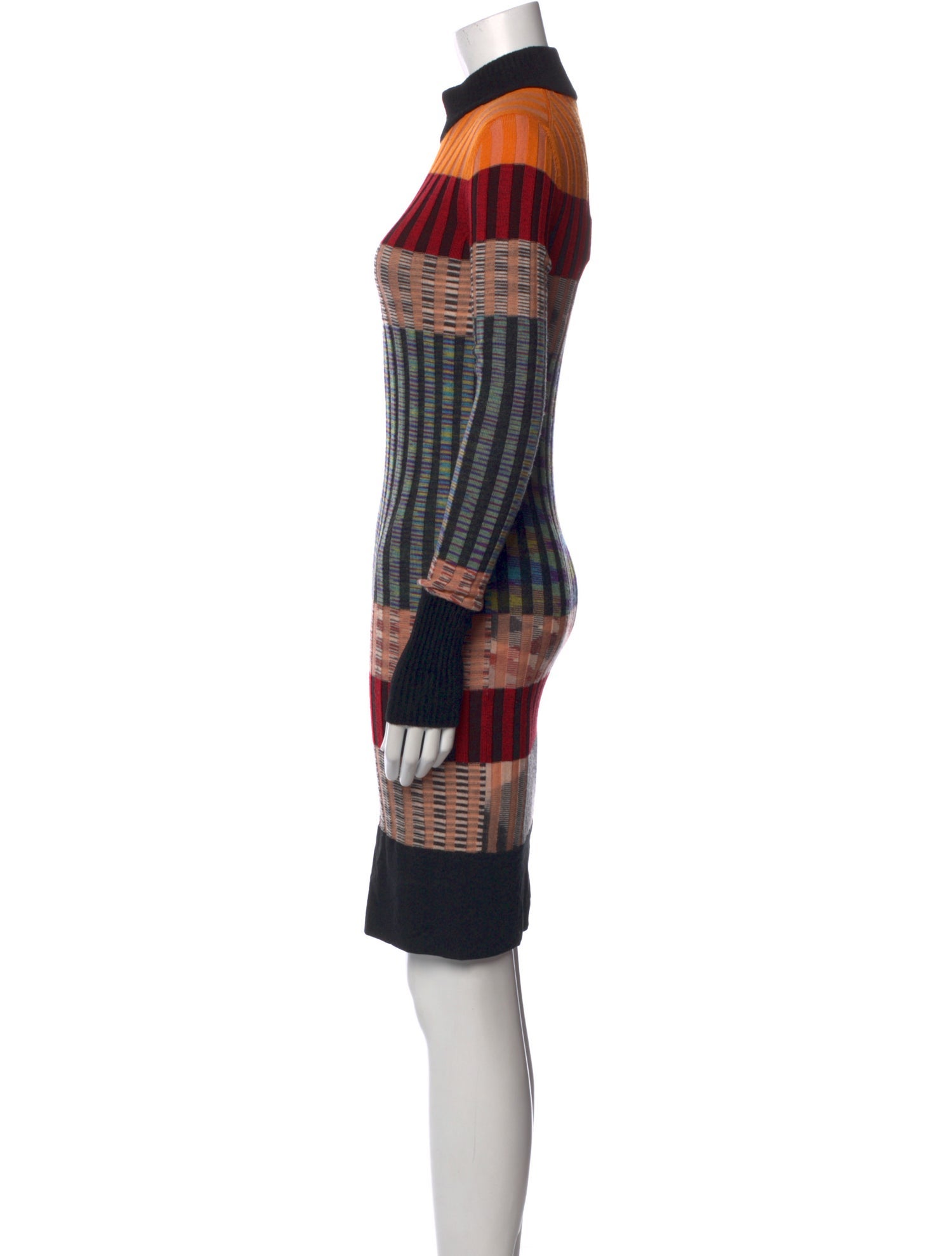 Missoni Striped Knee-Length Dress