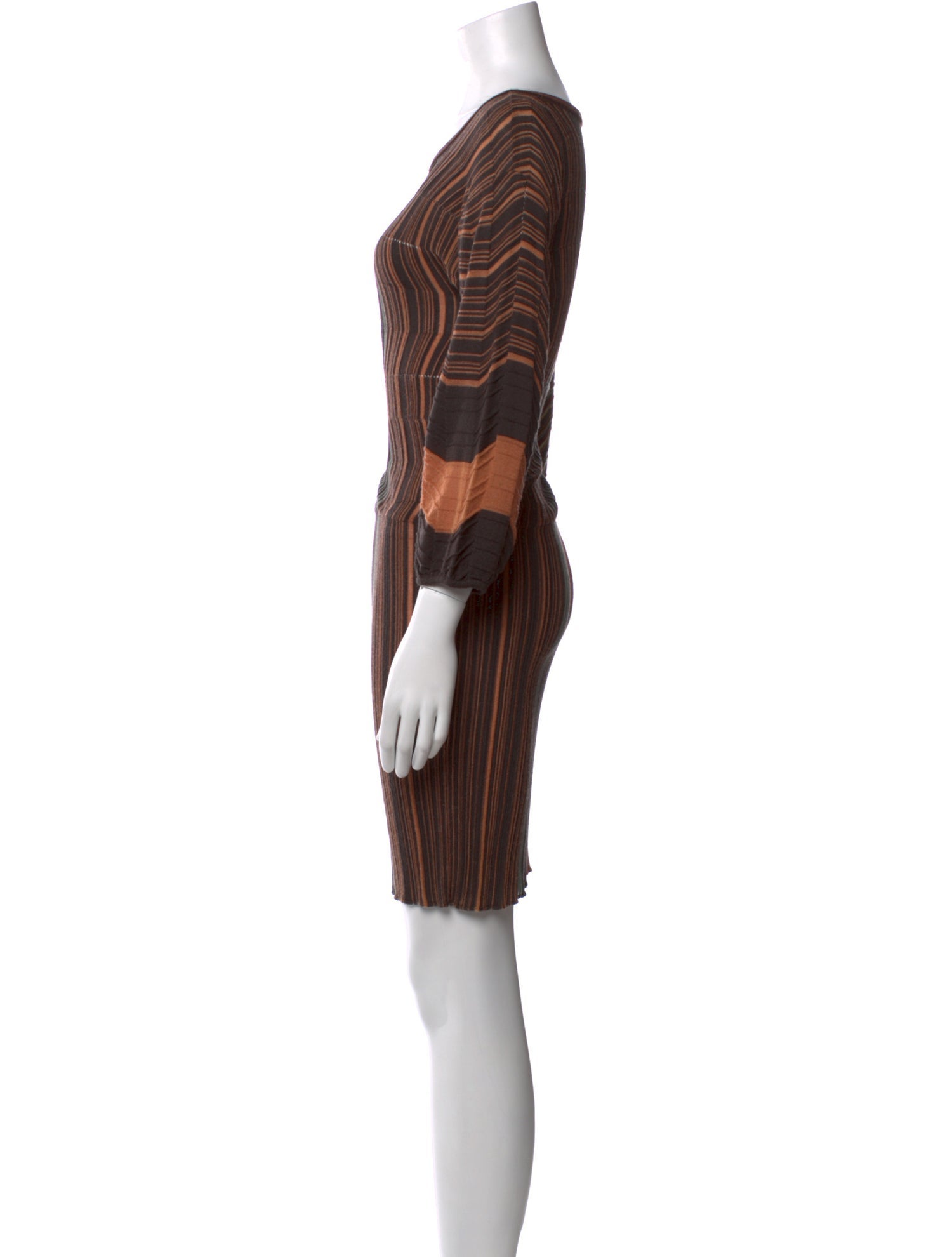 M Missoni Striped Mini Dress