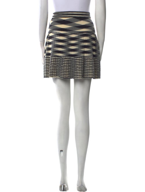 Missoni Plaid Print Mini Skirt