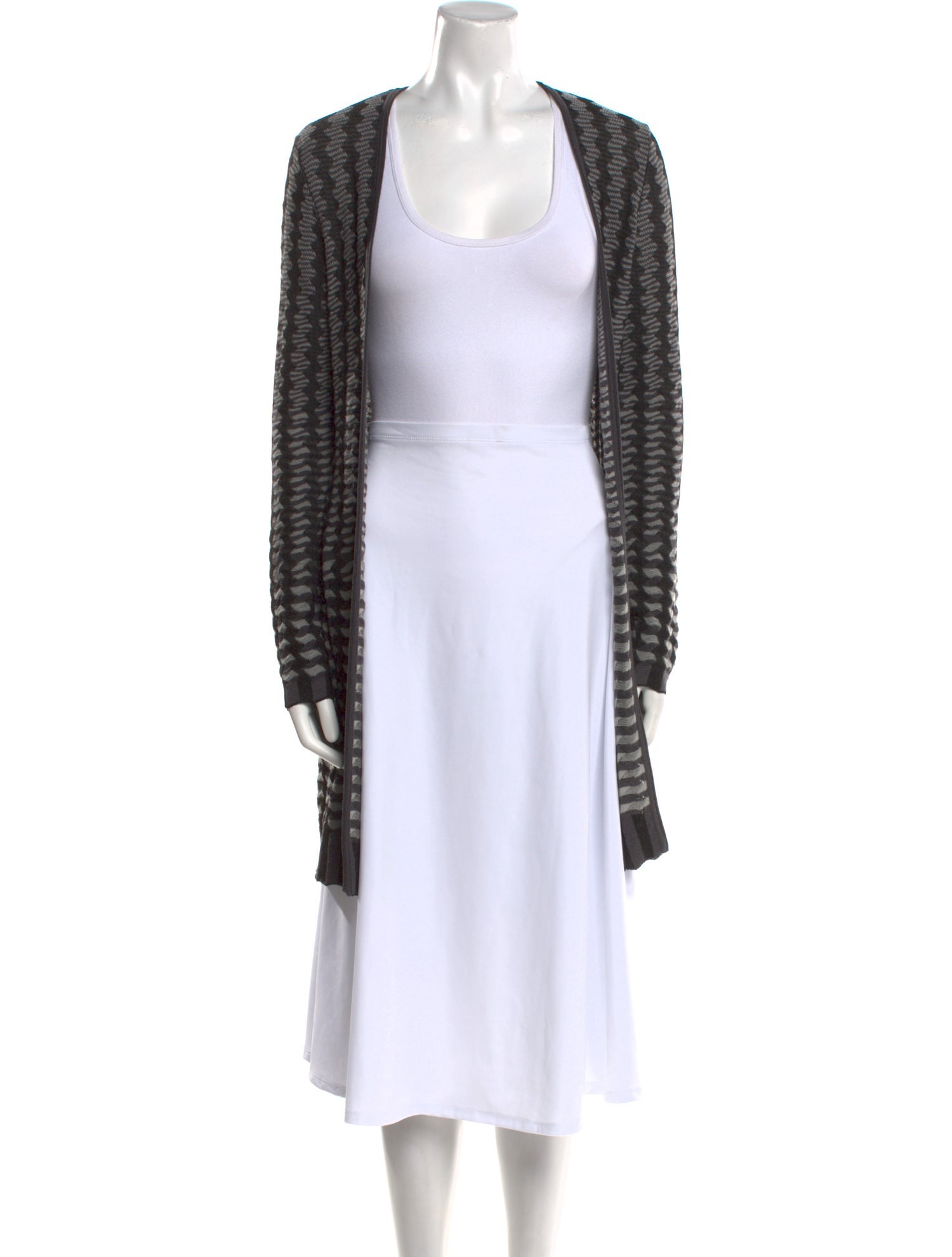 Missoni Striped Open Front Sweater