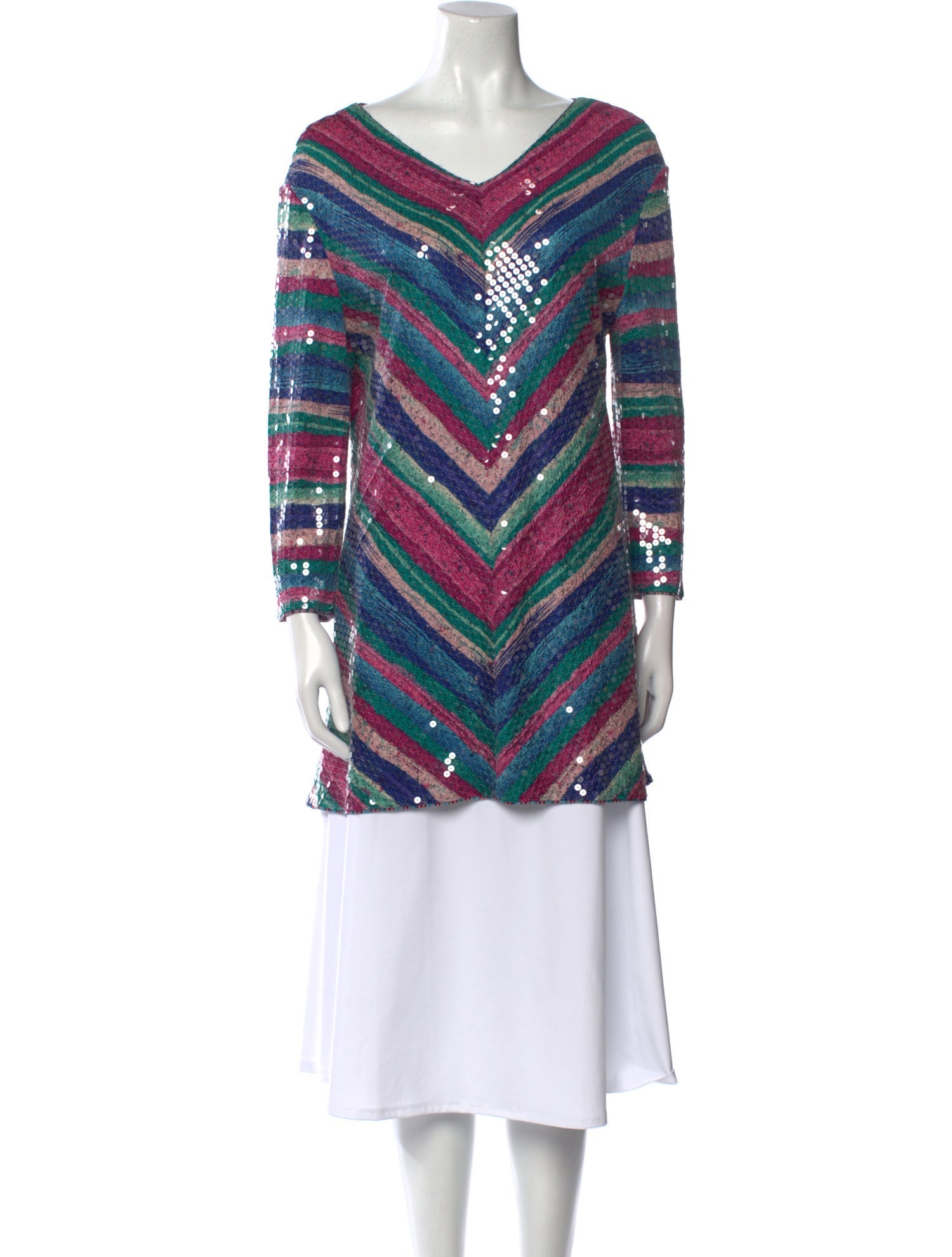 Missoni Silk Striped Tunic
