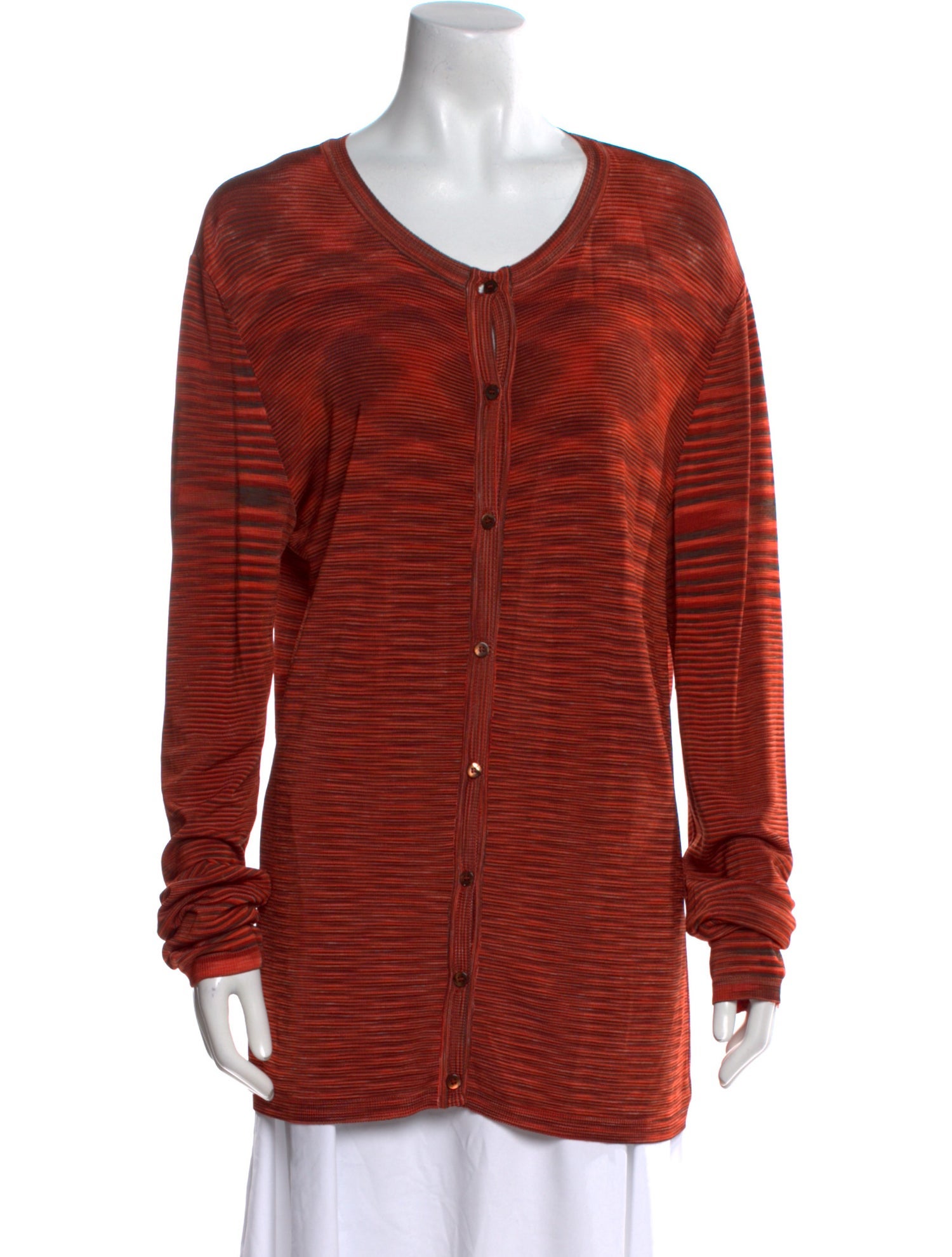 Missoni Striped Scoop Neck Sweater