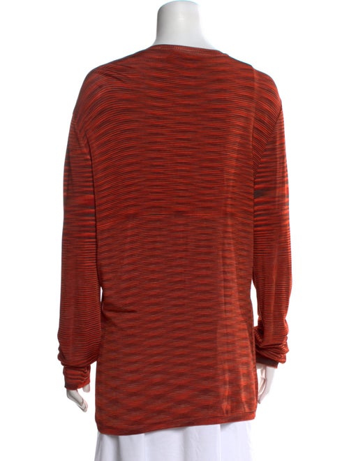 Missoni Striped Scoop Neck Sweater