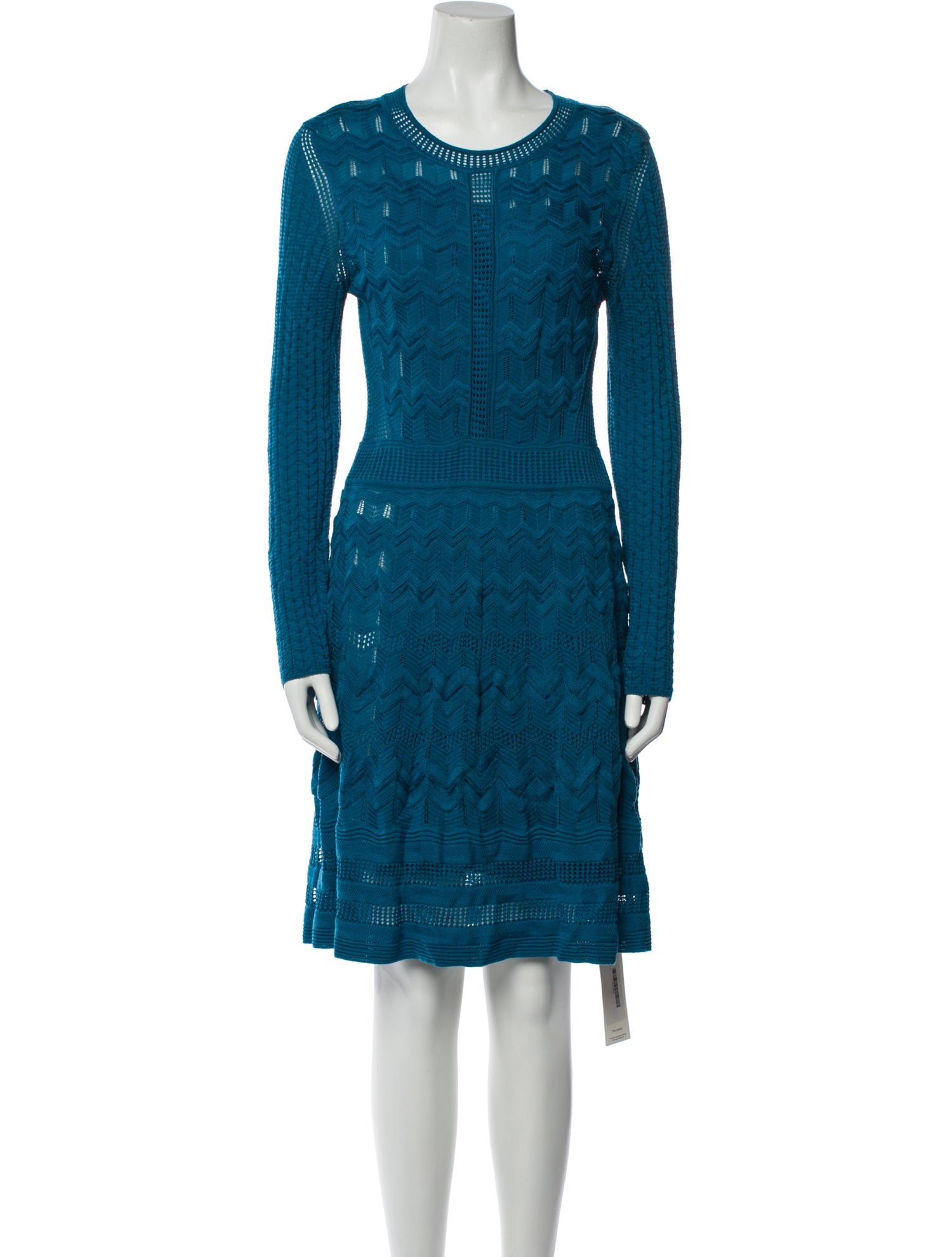 Missoni Scoop Neck Knee-Length Dress