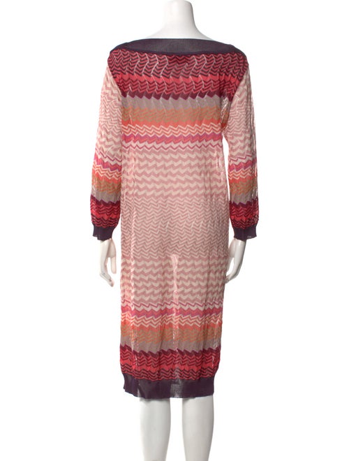 Missoni Striped Knee-Length Dress