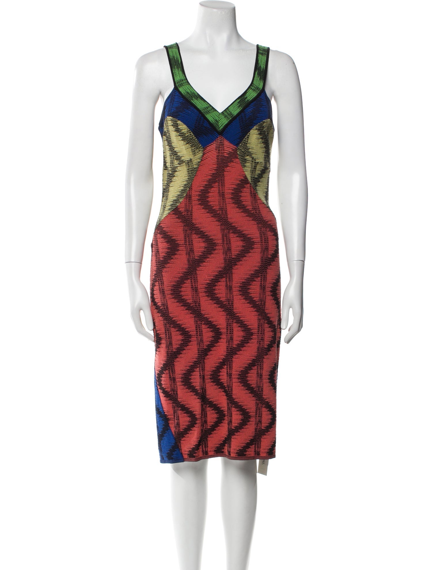 Missoni Printed Knee-Length Dress