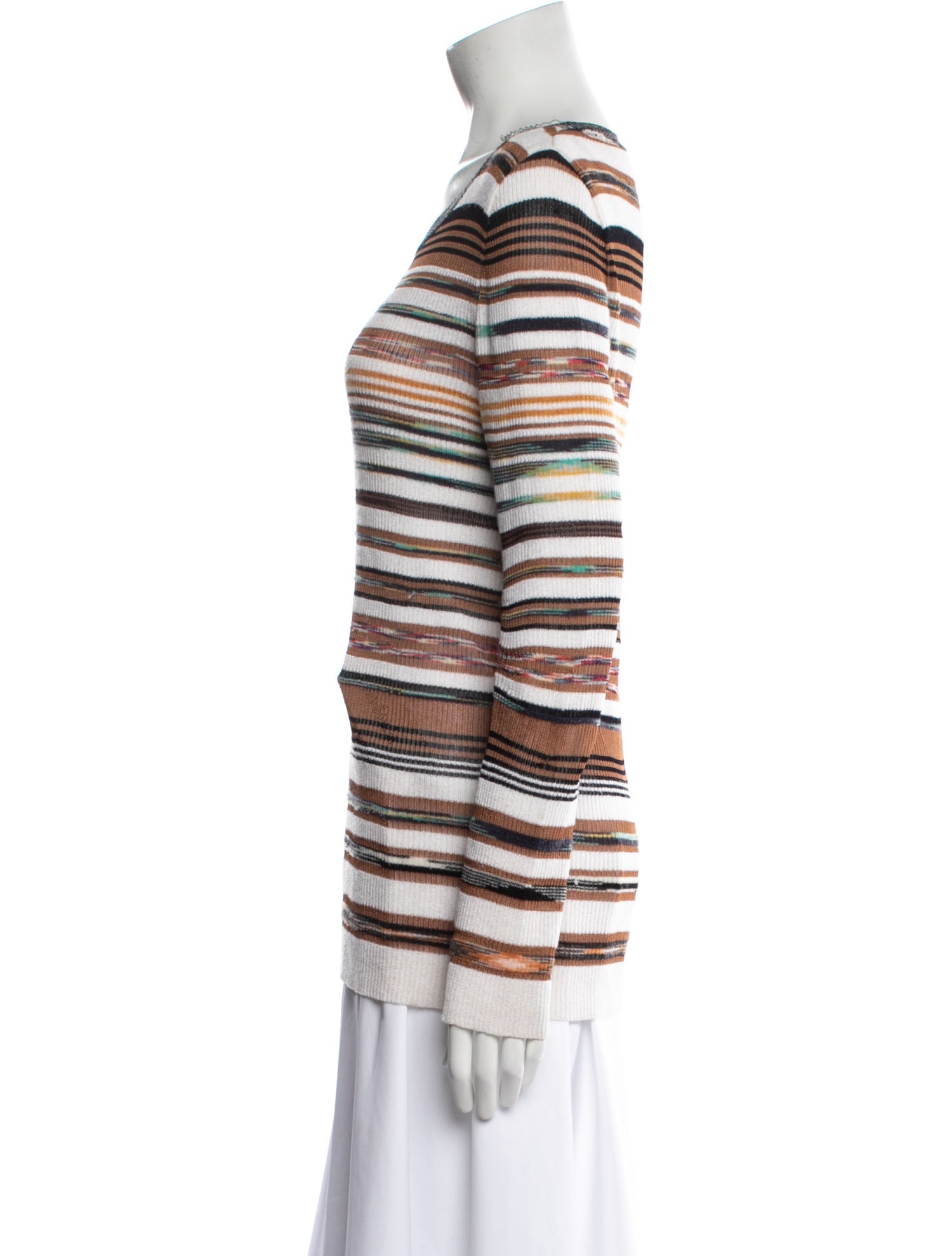 Missoni Striped Scoop Neck Sweater