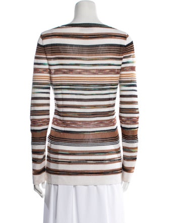 Missoni Striped Scoop Neck Sweater