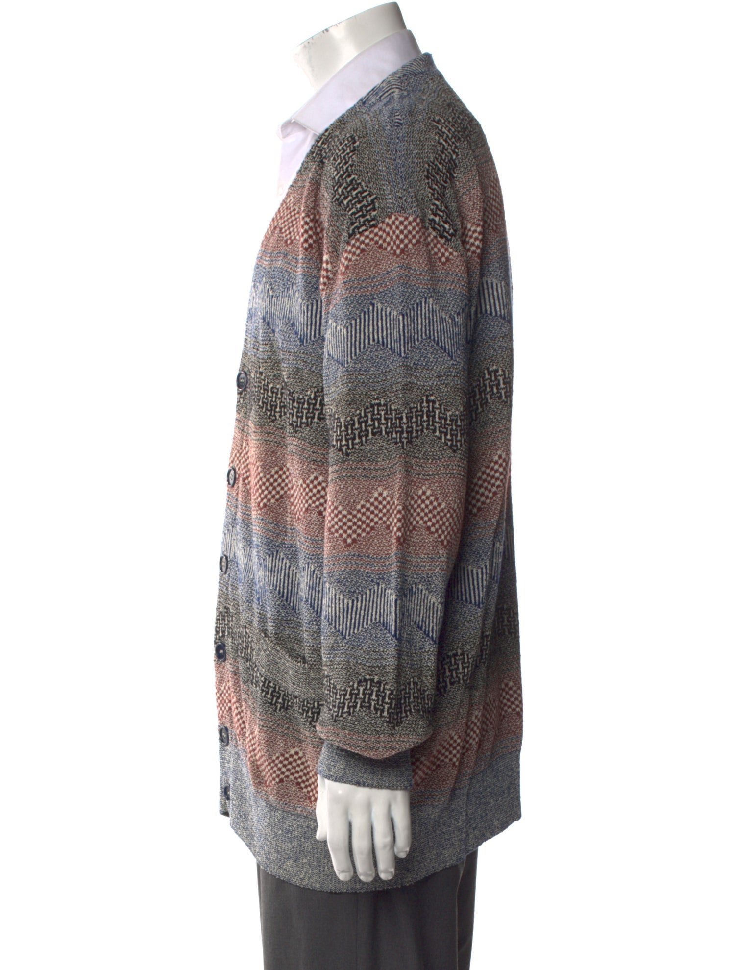 Missoni Printed V-Neck Cardigan