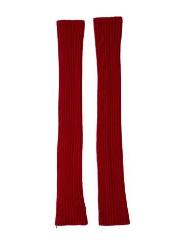 M Missoni Winter Accessories Virgin Wool Knit Arm Warmers