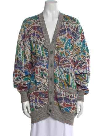 Missoni Printed V-Neck Sweater