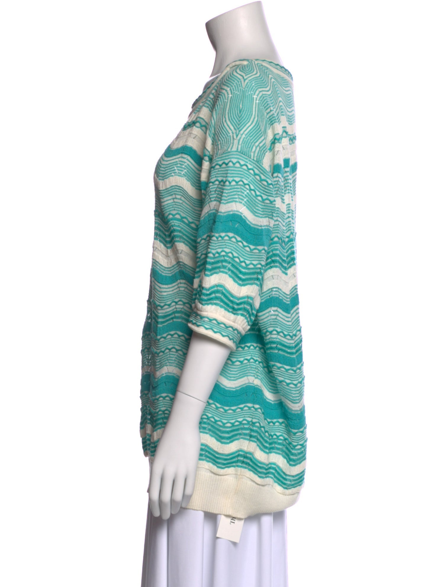 Missoni Striped Scoop Neck Tunic