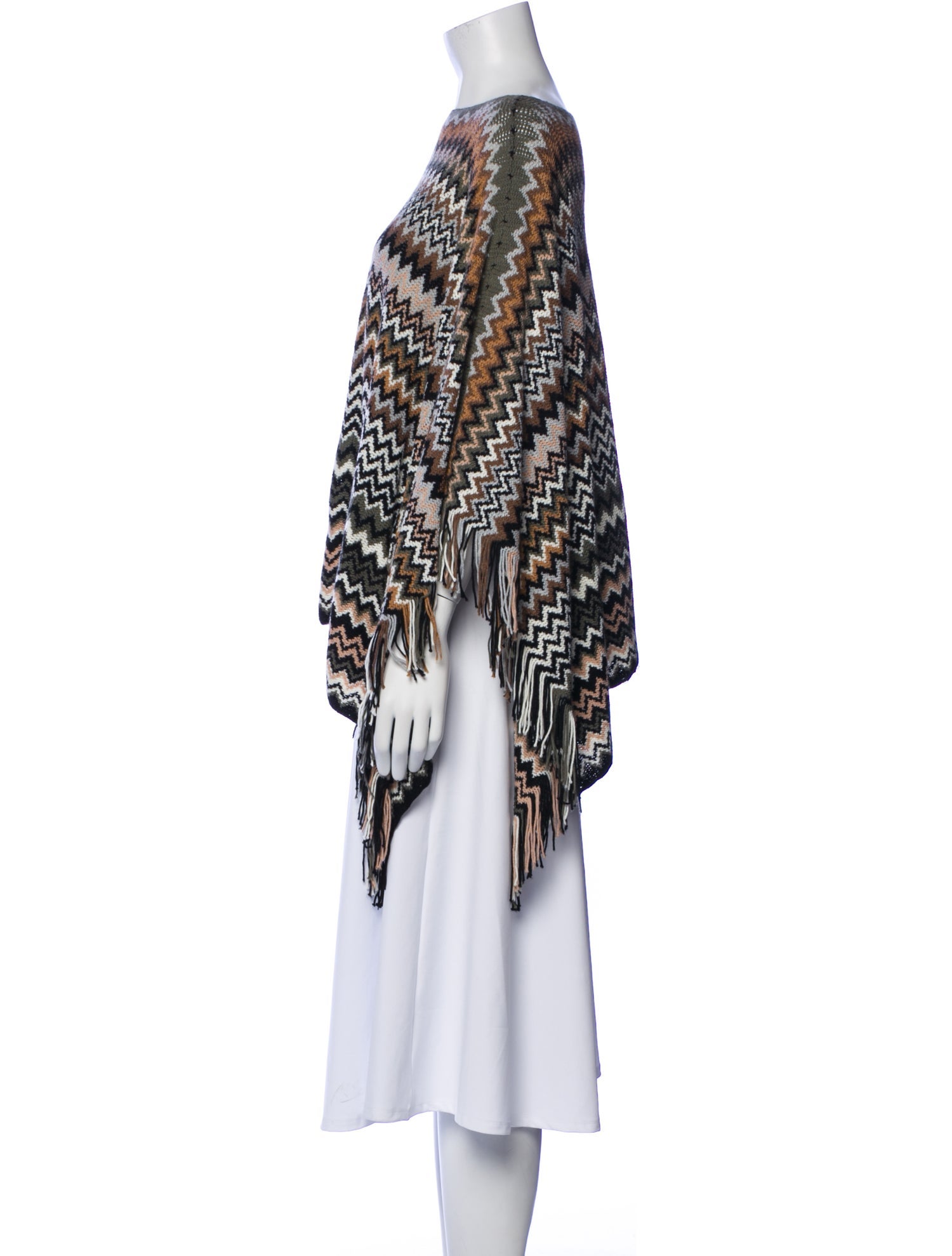 Missoni Striped Bateau Neckline Sweater