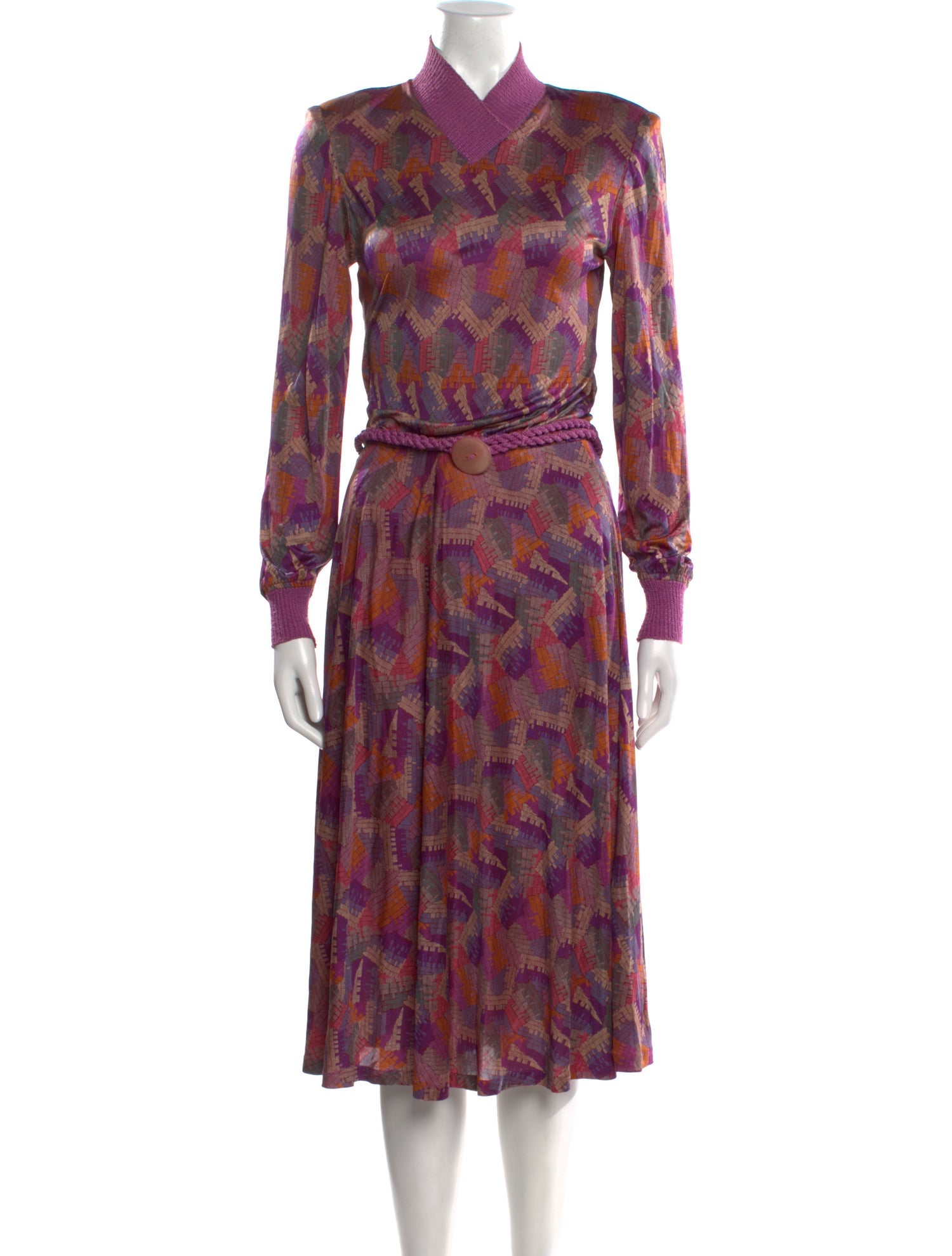 Missoni Silk Midi Length Dress