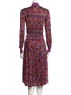 Missoni Silk Midi Length Dress