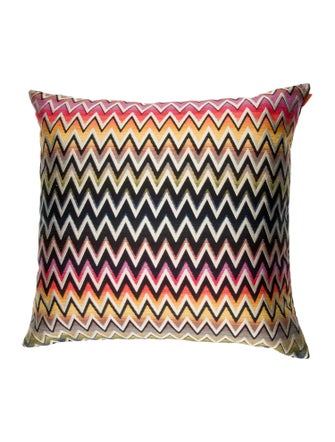 Missoni Small Zig Zag Pattern Throw Pillow