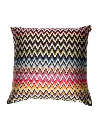 Missoni Small Zig Zag Pattern Throw Pillow