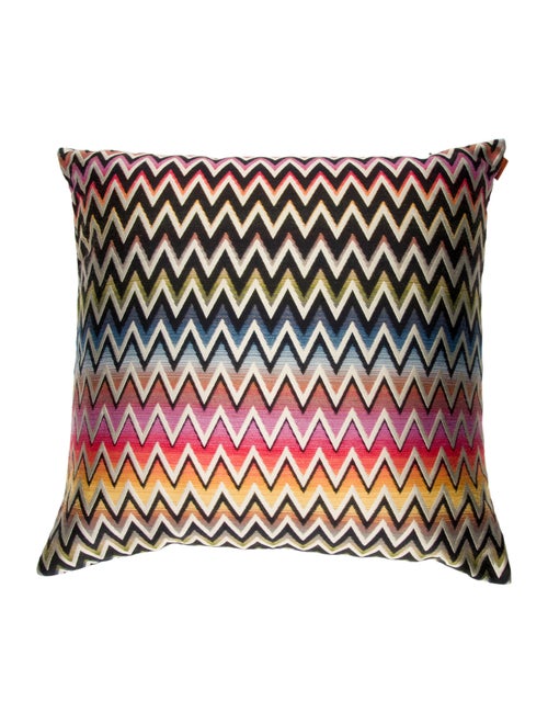 Missoni Small Zig Zag Pattern Throw Pillow