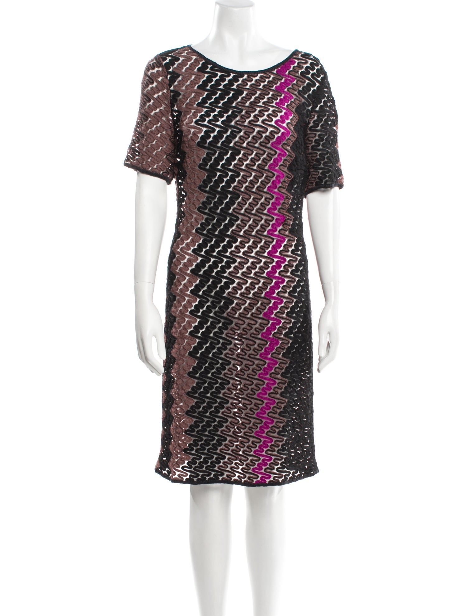 Missoni Printed Scoop Neck Sweater