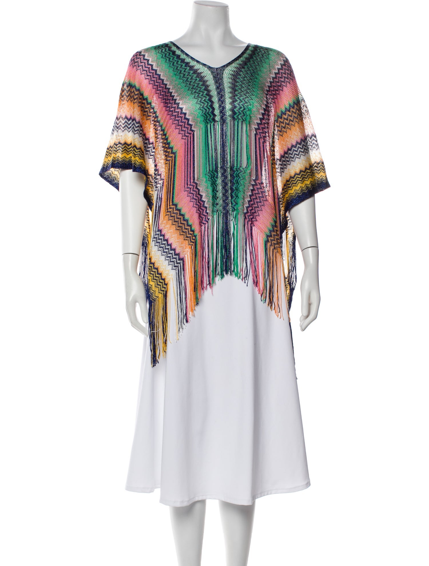 Missoni Printed V-Neck Tunic w/ Tags