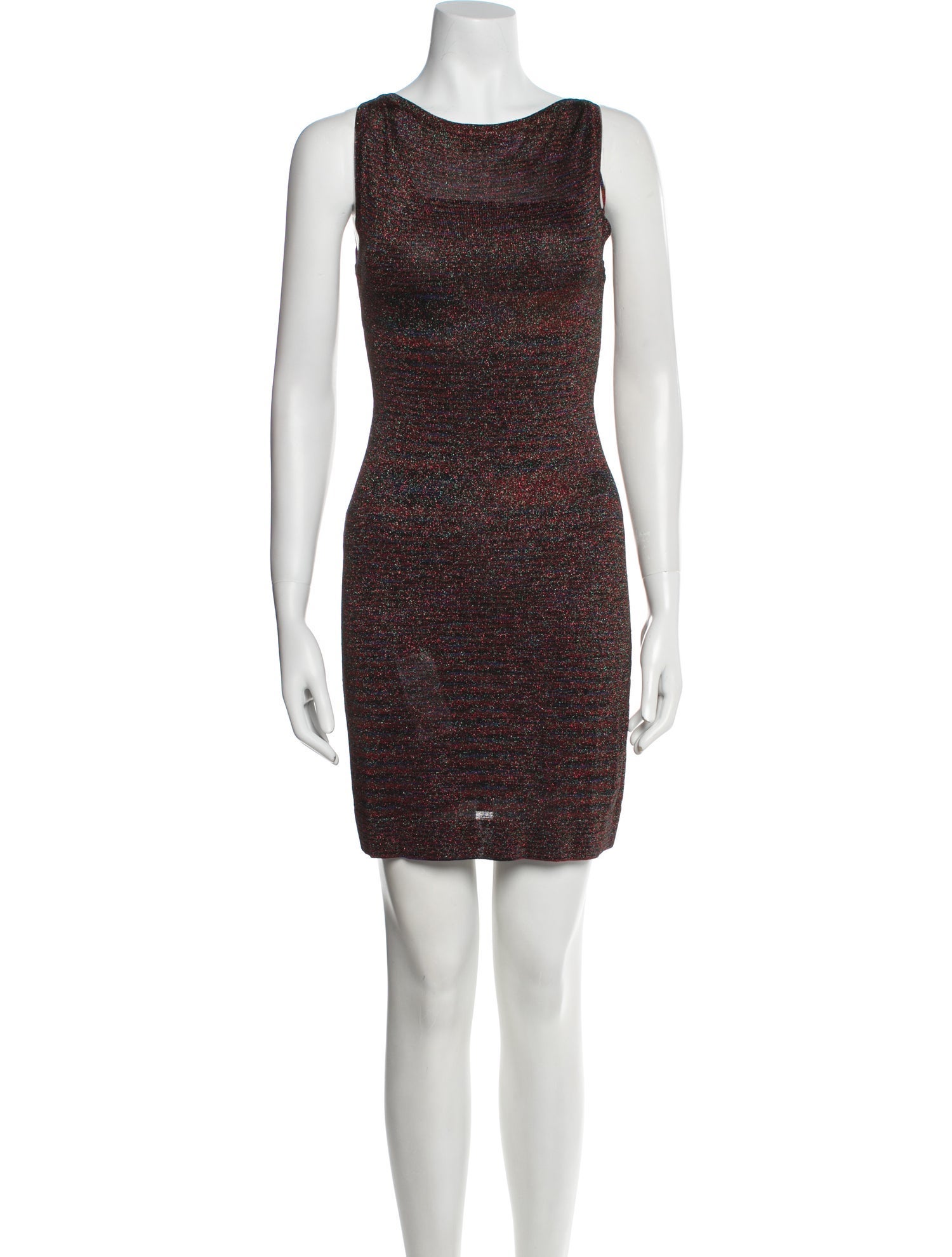 Missoni Bateau Neckline Mini Dress