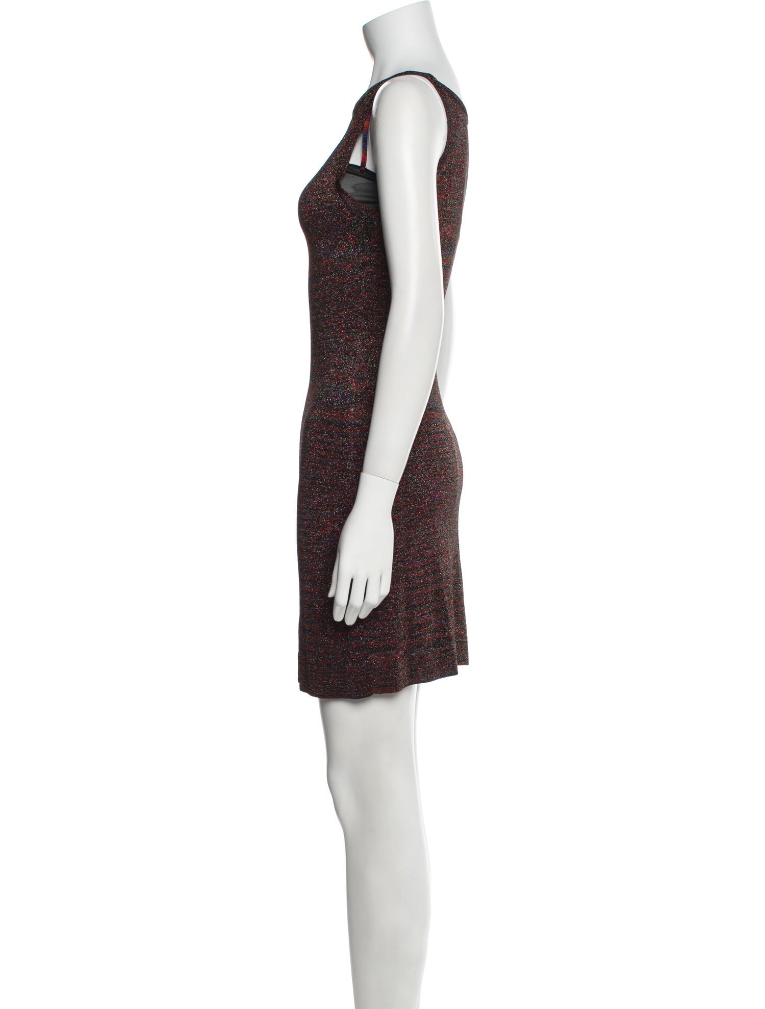 Missoni Bateau Neckline Mini Dress