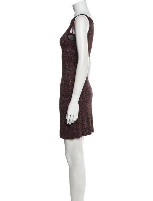 Missoni Bateau Neckline Mini Dress