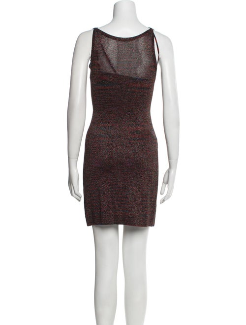 Missoni Bateau Neckline Mini Dress