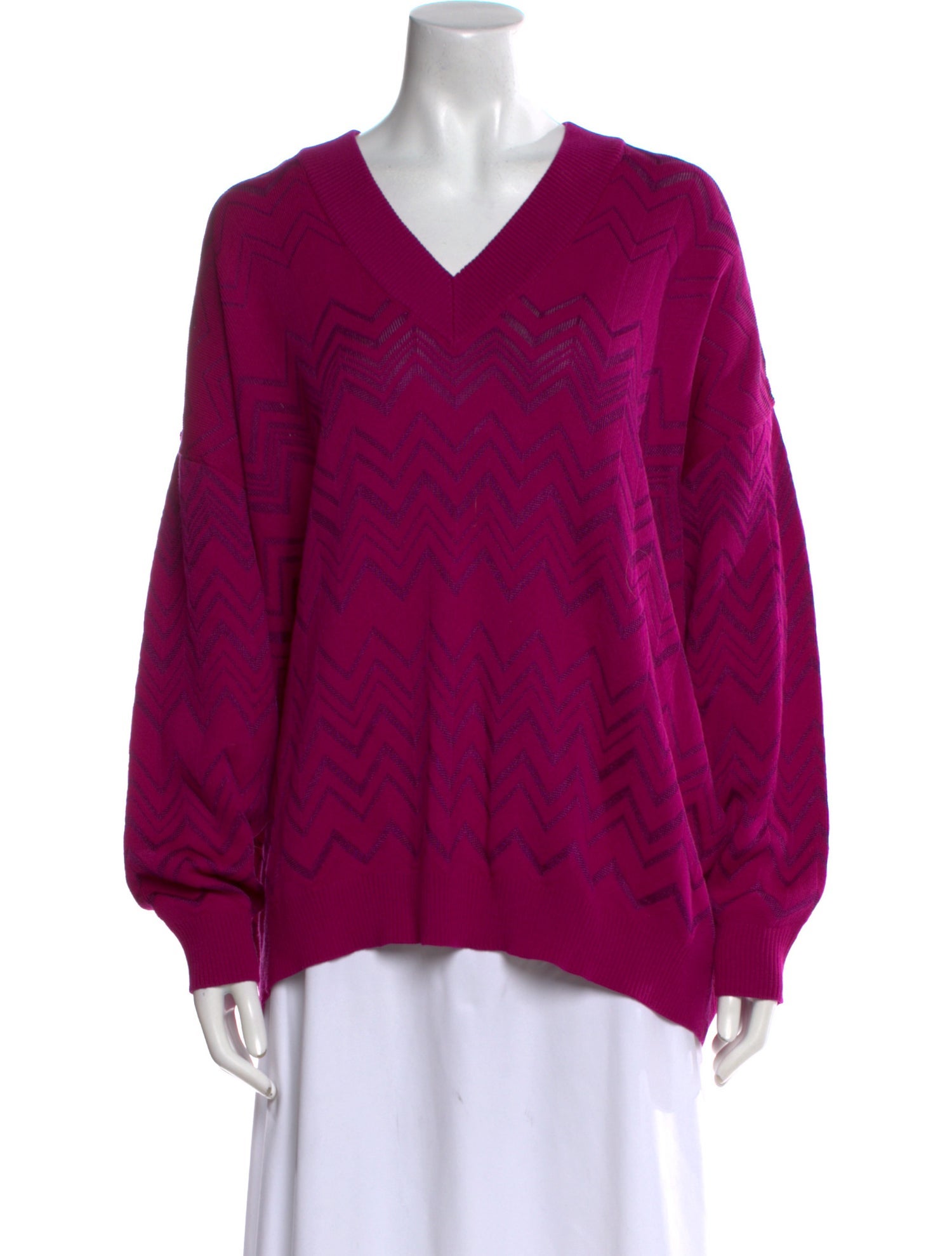 Missoni Wool V-Neck Sweater w/ Tags
