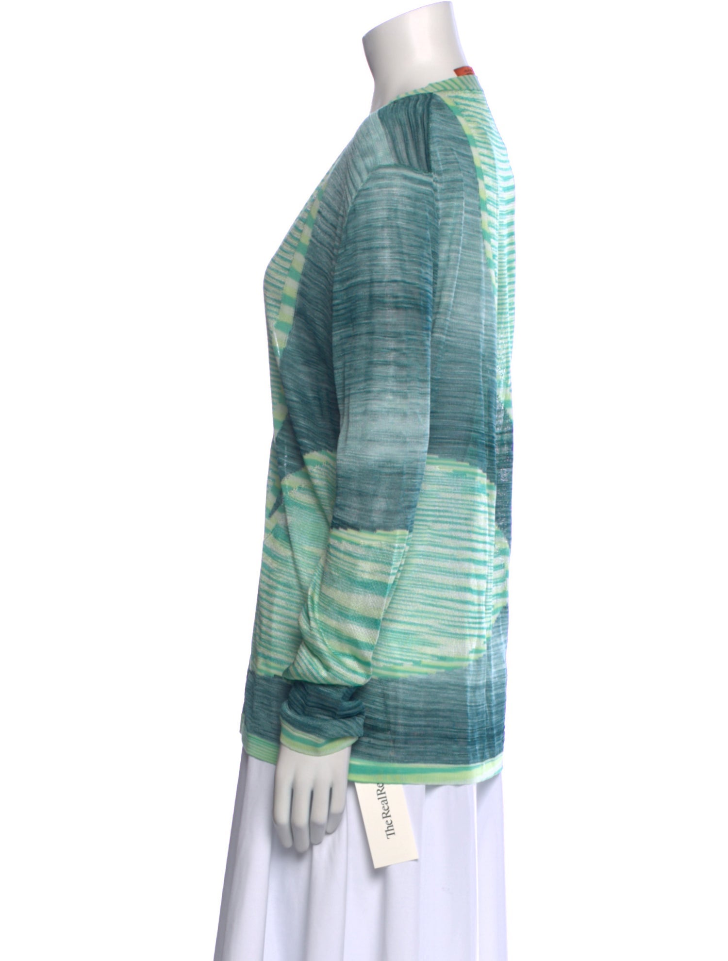 Missoni Striped V-Neck Sweater