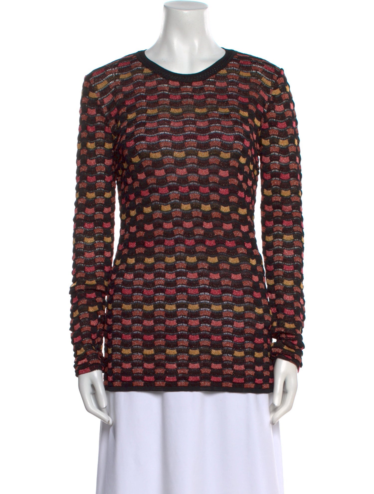 Missoni Printed Crew Neck Sweatshirt