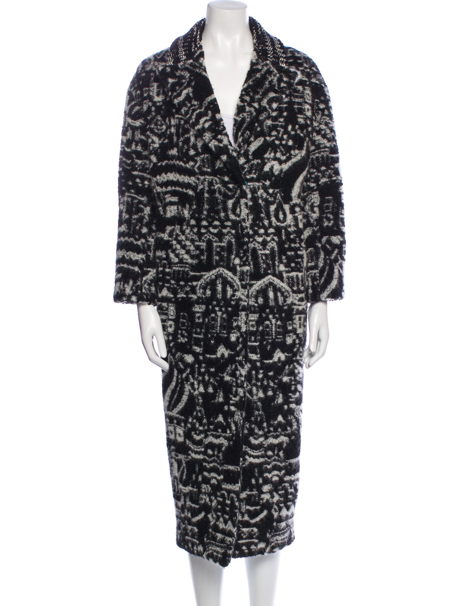 Missoni Wool Printed Coat