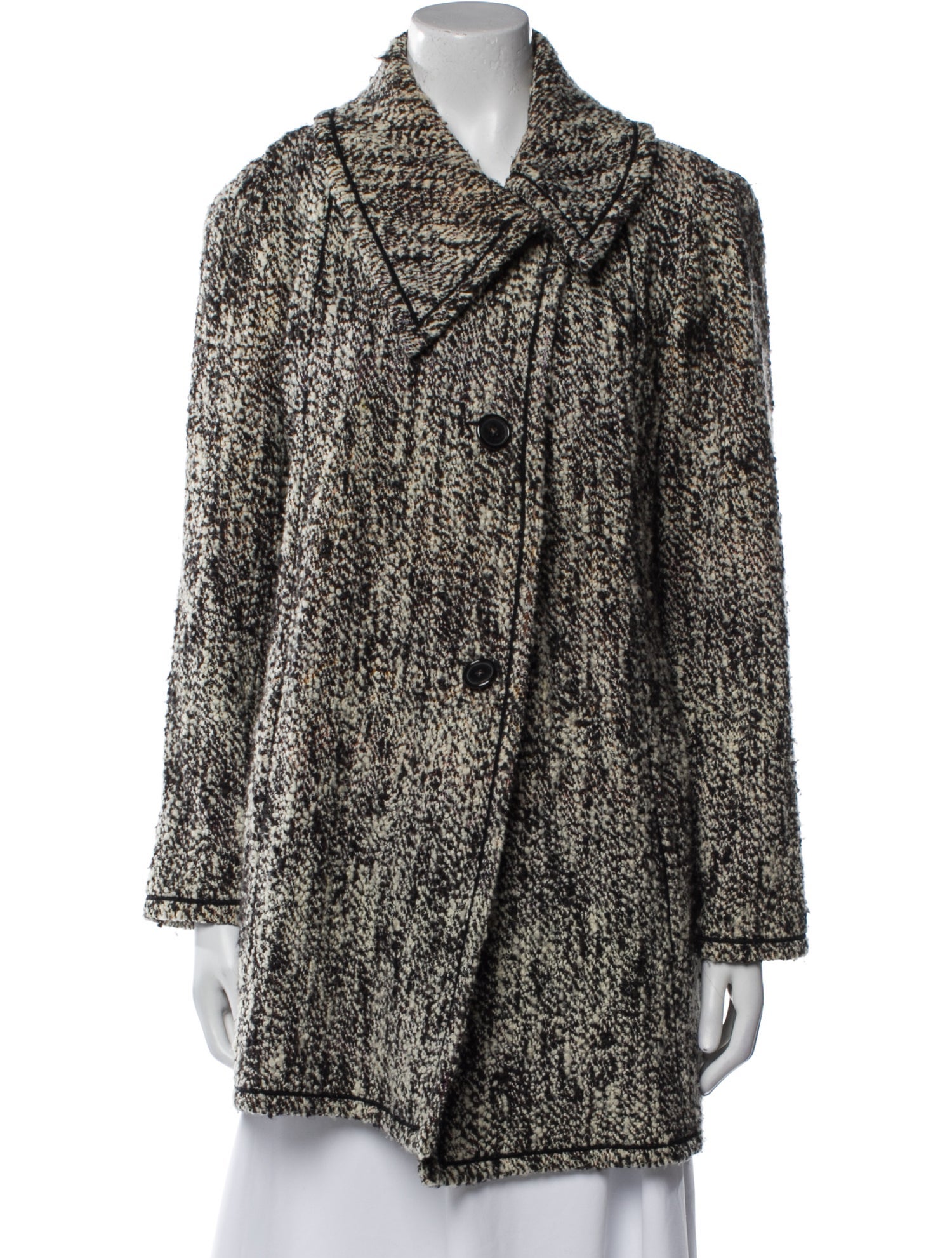 Missoni Wool Tweed Pattern Coat