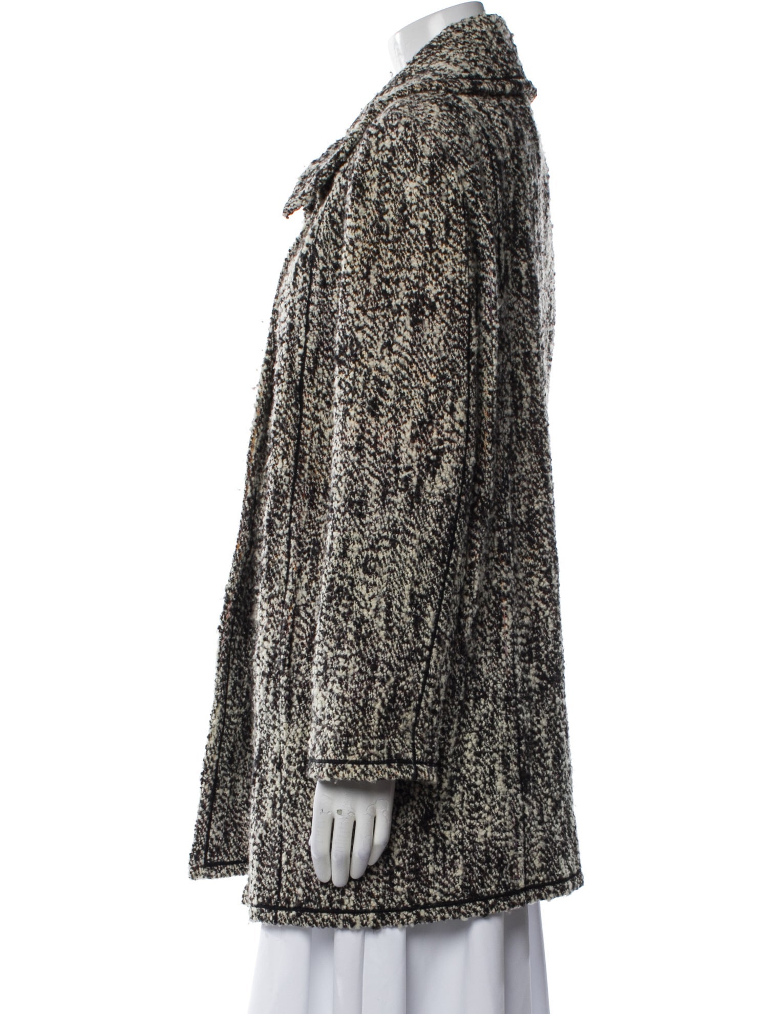 Missoni Wool Tweed Pattern Coat