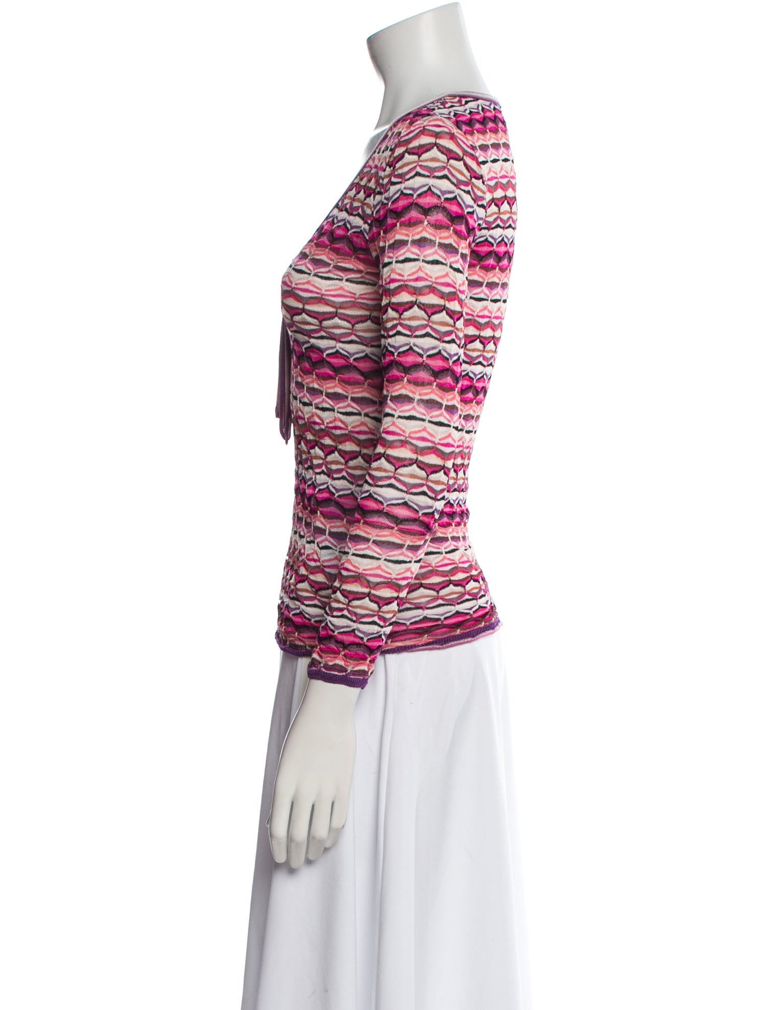 Missoni Striped V-Neck Sweater