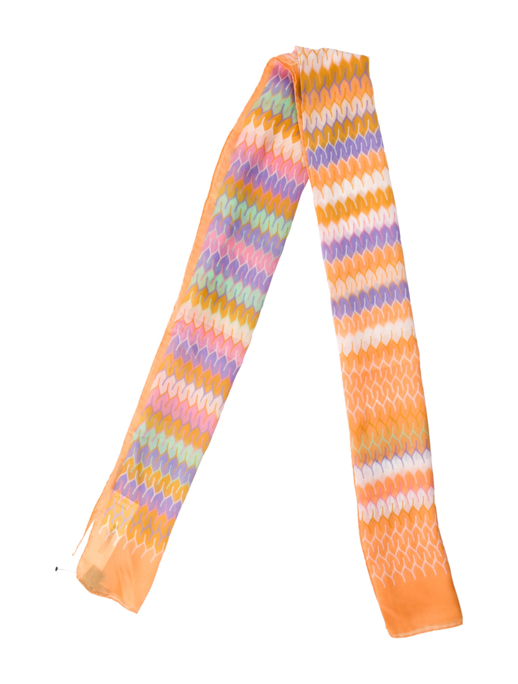 Missoni Silk Striped Scarf