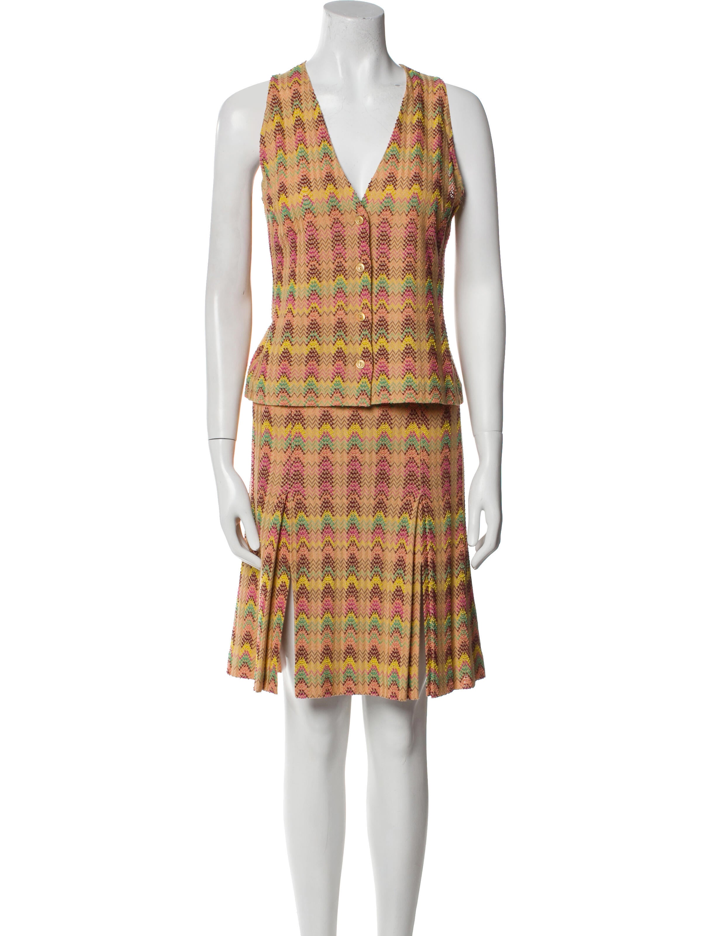 Missoni Floral Print Skirt Set