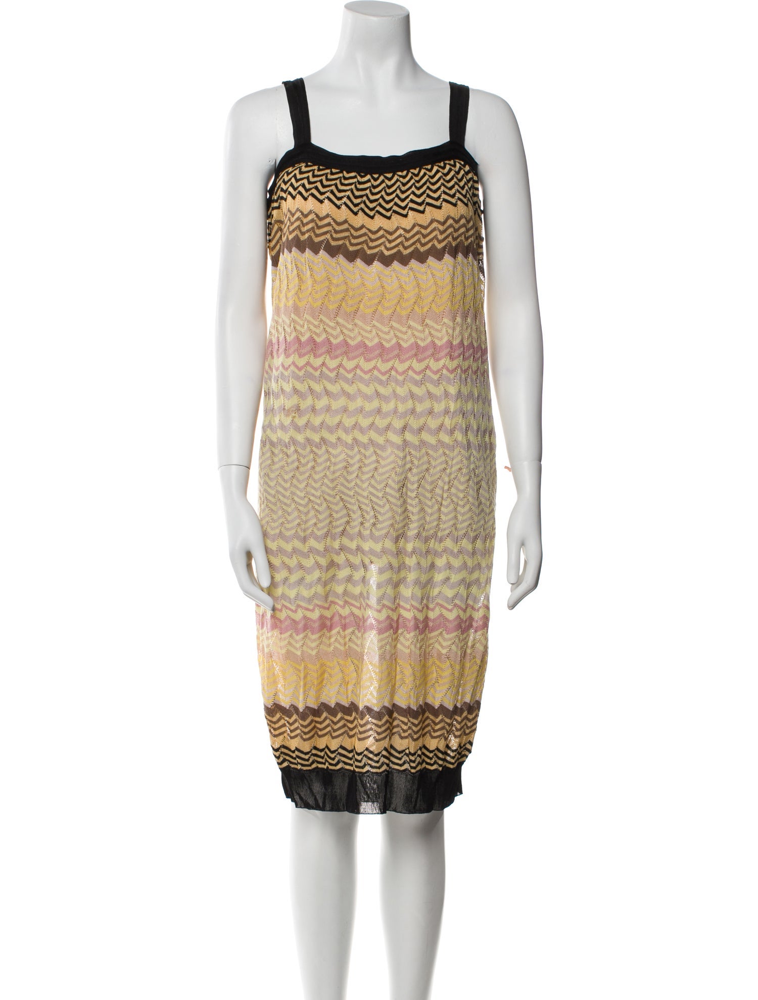 Missoni Striped Knee-Length Dress