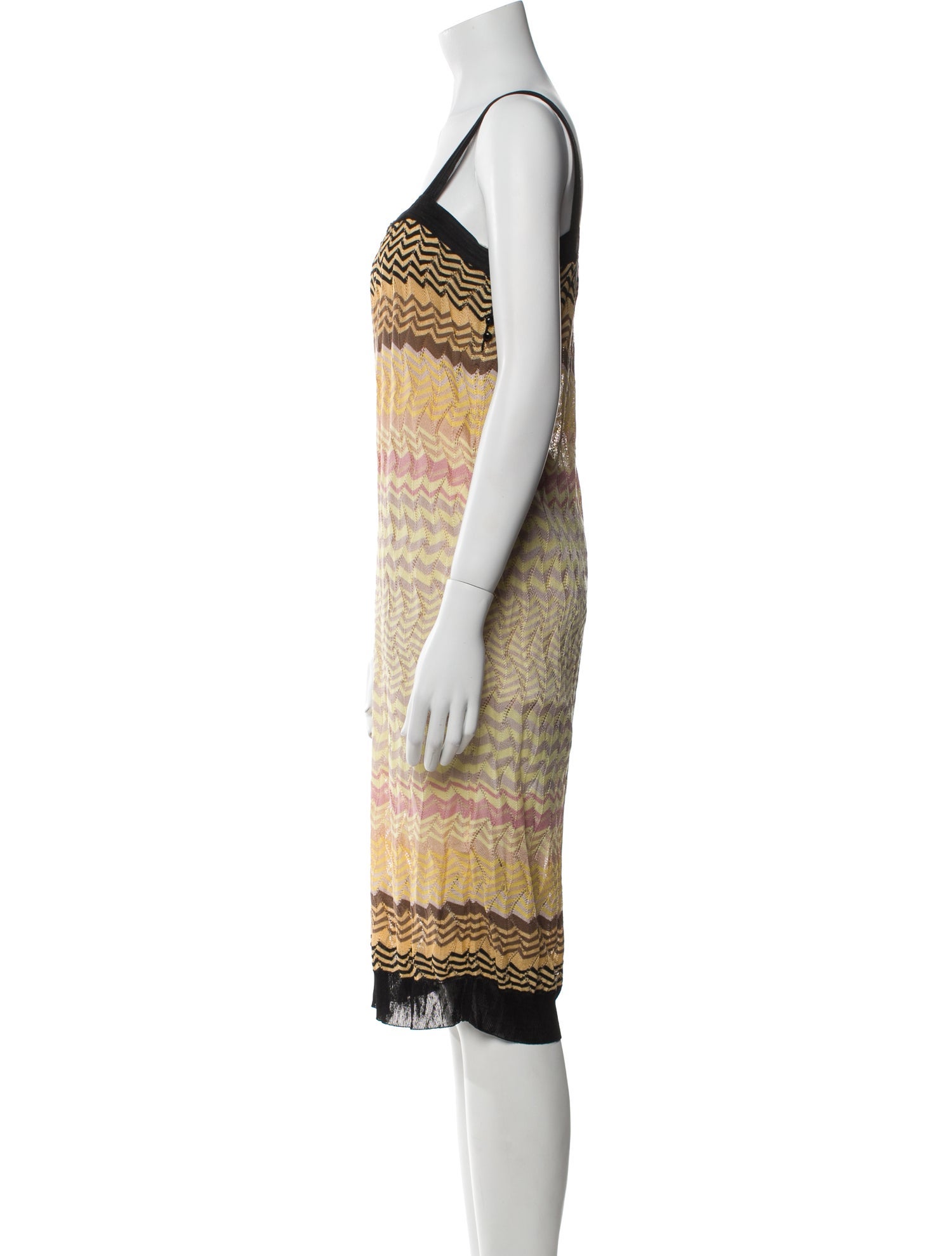 Missoni Striped Knee-Length Dress